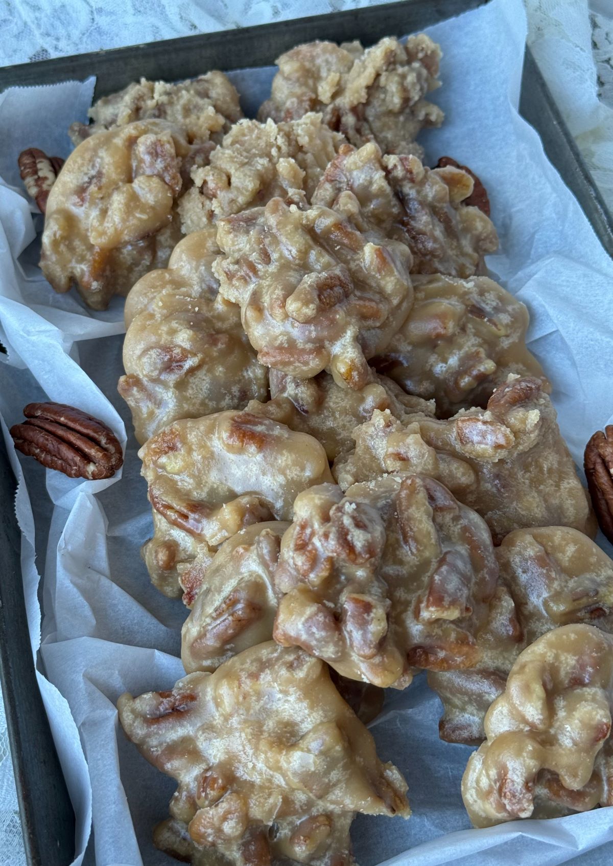 SOUTHERN PECAN PRALINES – The Southern Lady Cooks