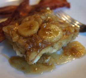 Overnight Bananas Foster French Toast Recipe