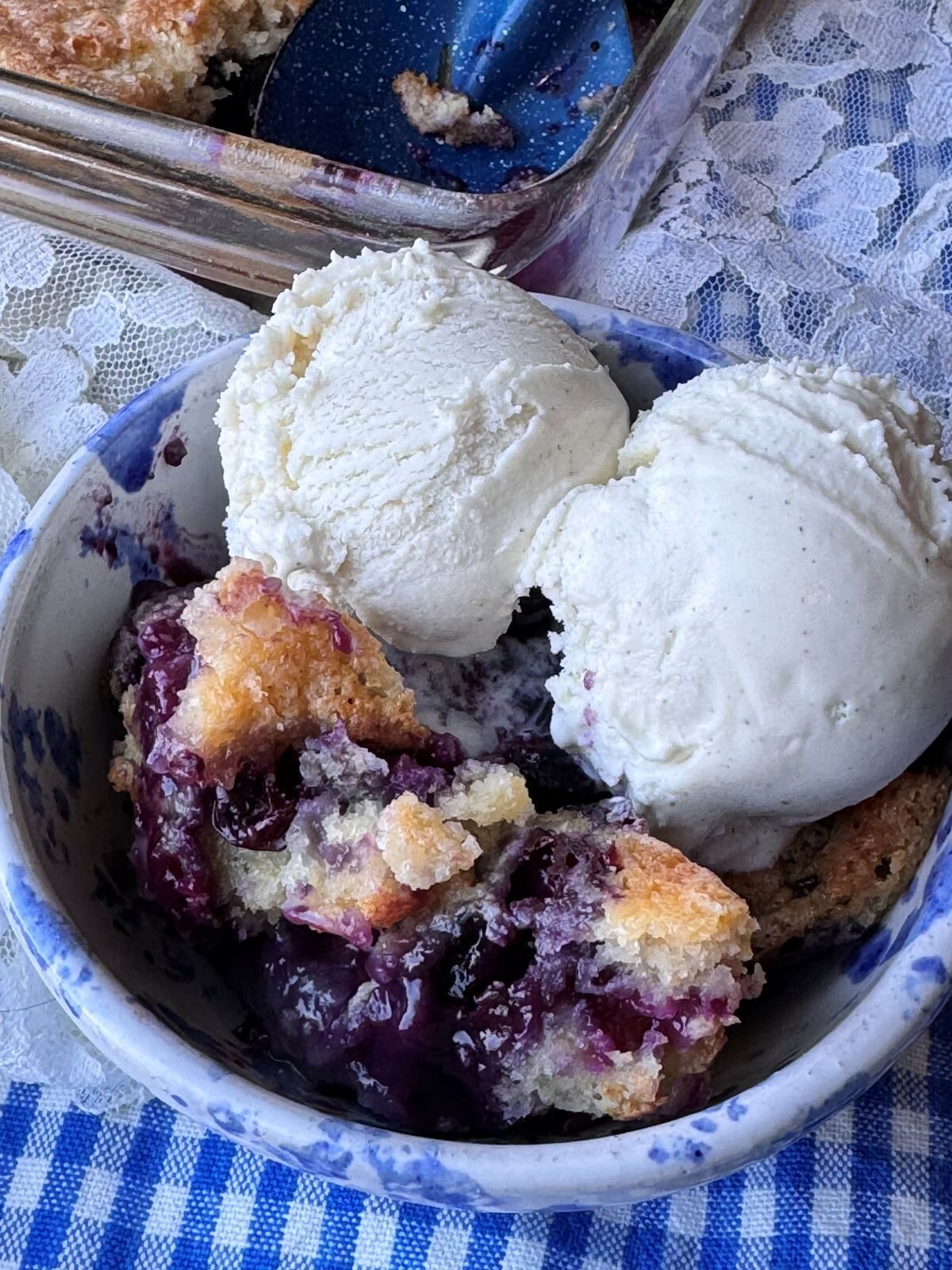 BEST BLUEBERRY COBBLER – The Southern Lady Cooks