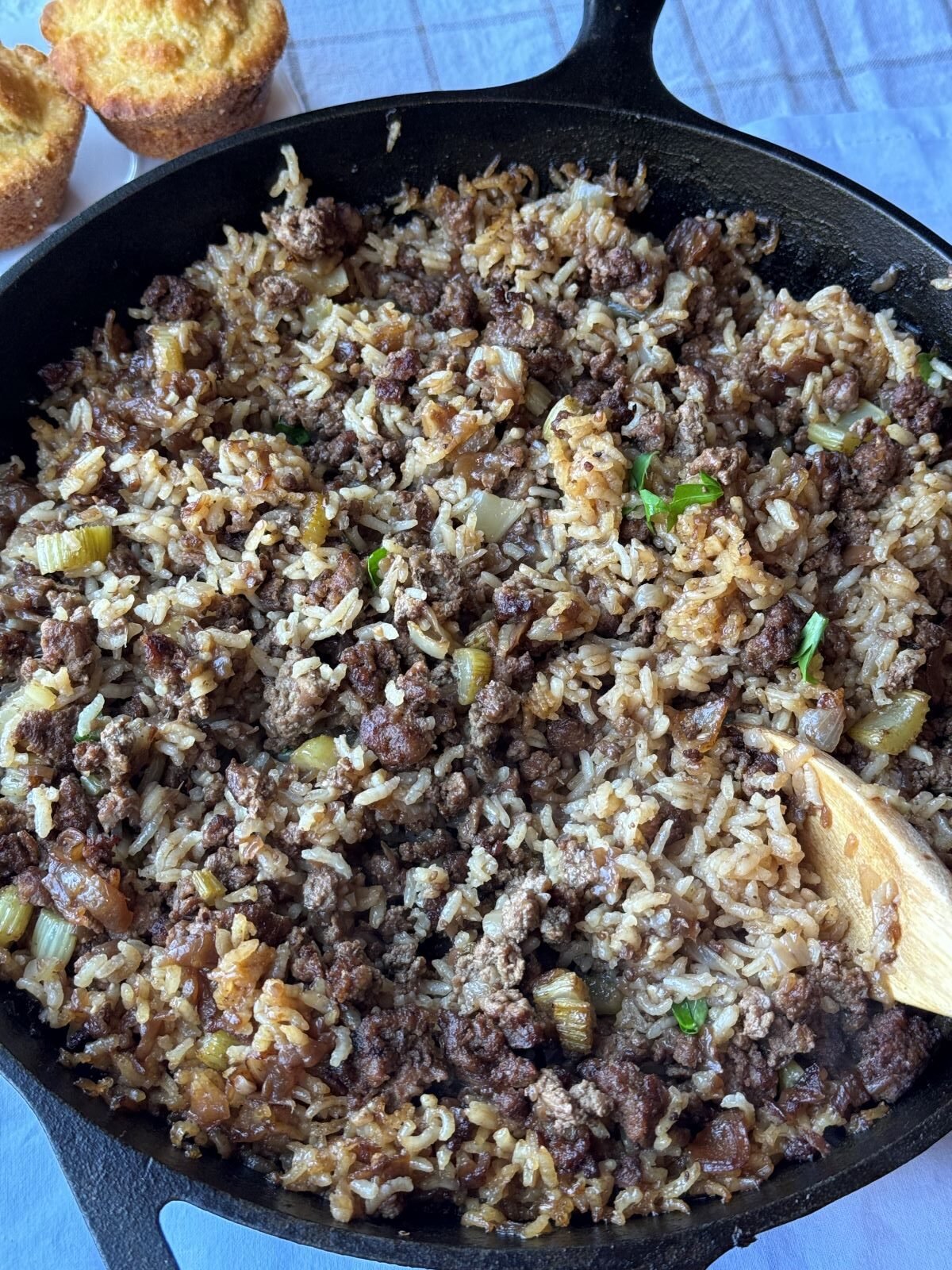 FRENCH ONION BEEF AND RICE