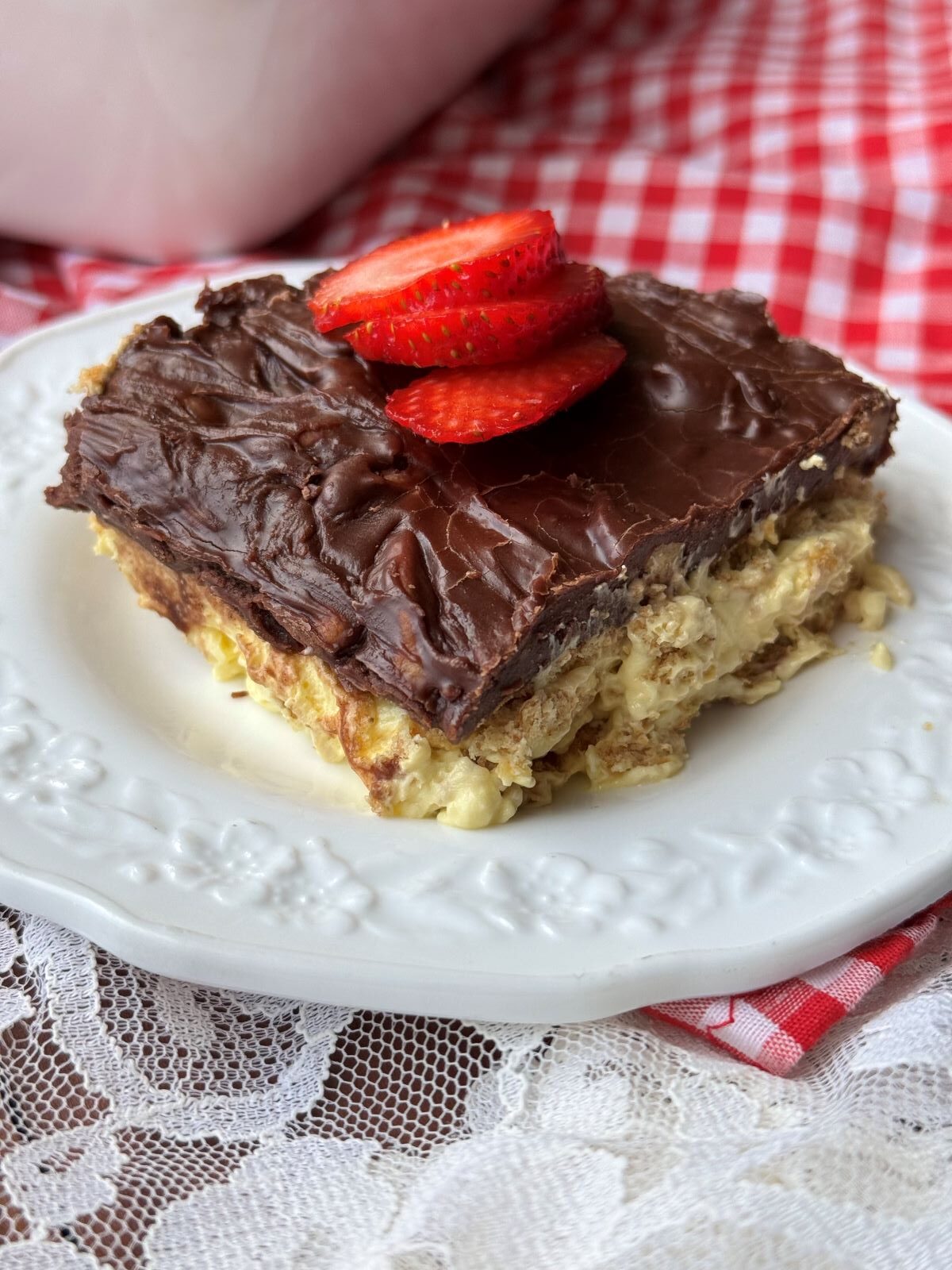 CHOCOLATE ECLAIR CAKE – The Southern Lady Cooks