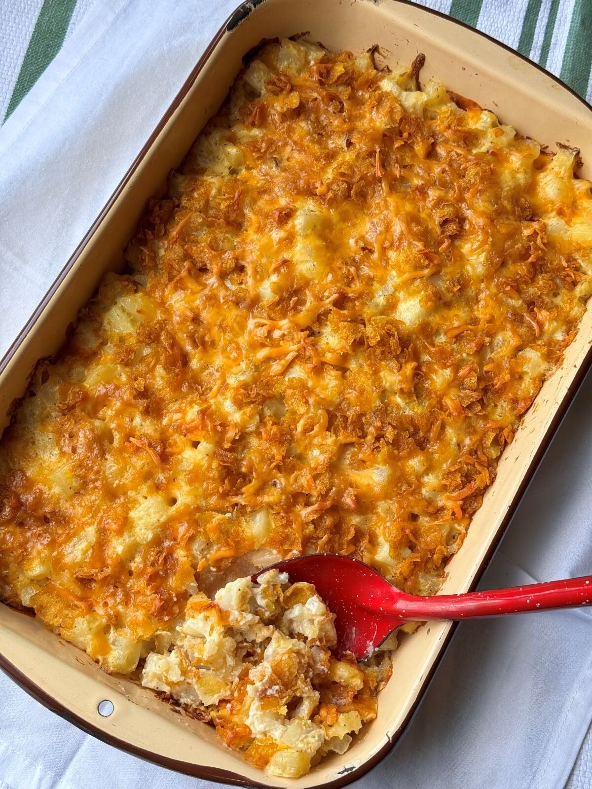 CHEESY FUNERAL POTATOES – The Southern Lady Cooks