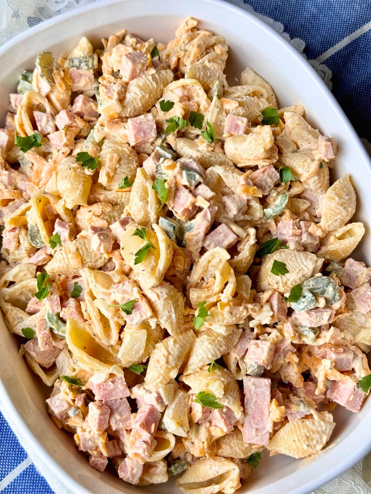 SPAM PASTA SALAD – The Southern Lady Cooks