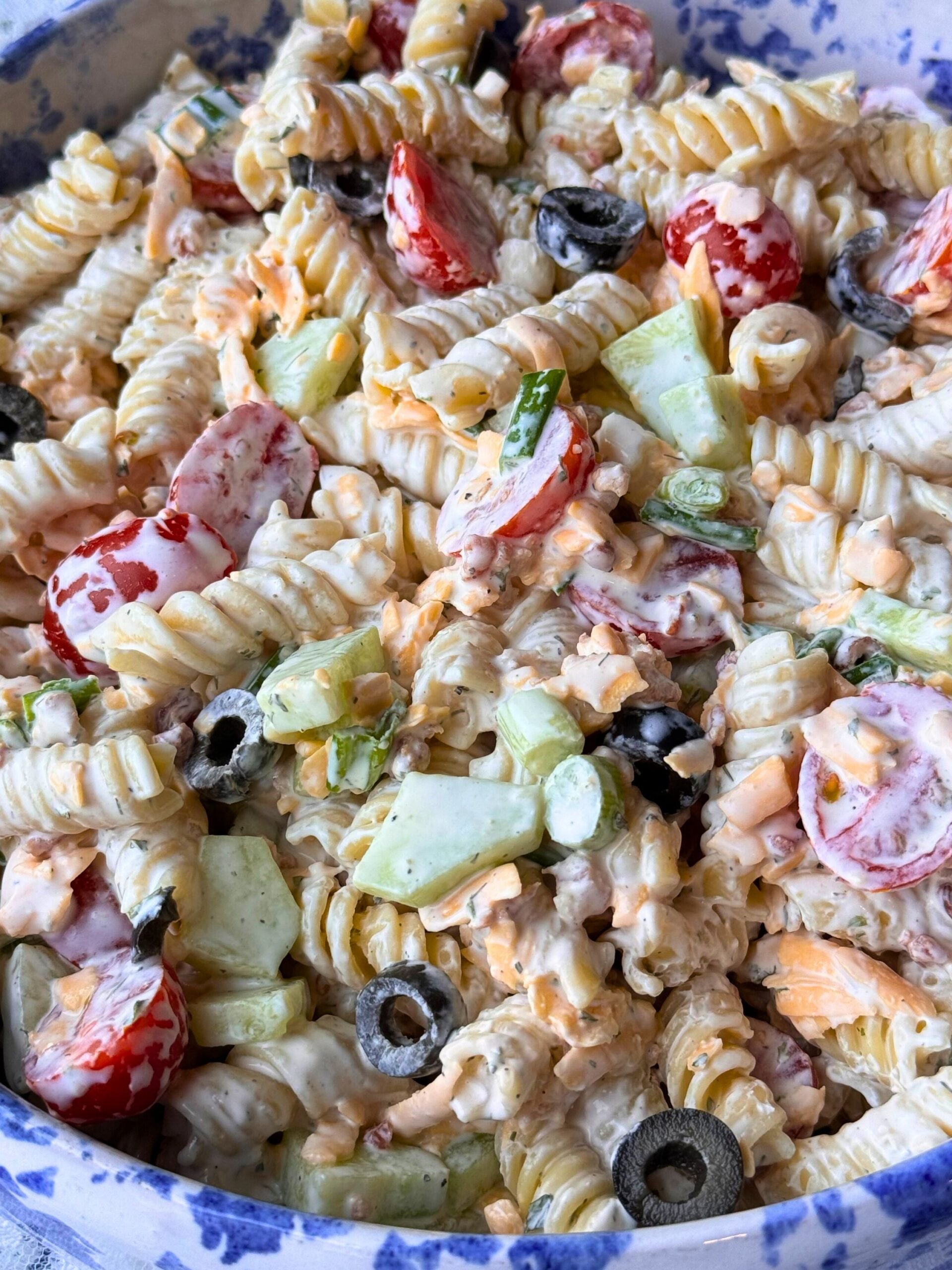 RANCH PASTA SALAD – The Southern Lady Cooks