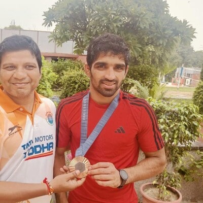 Aman Sehrawat one of the best wrestlers in the world: Coach Lalit Kumar | Olympic Games News