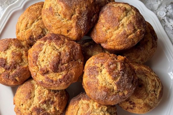 PEANUT BUTTER AND BANANA MUFFINS