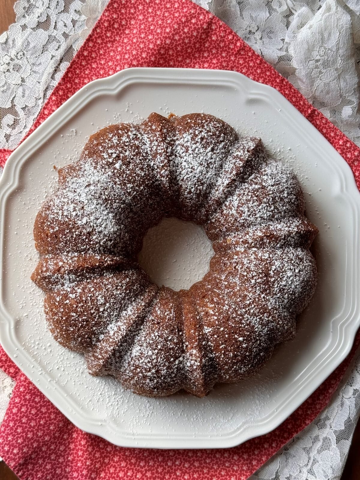 APPLE CINNAMON BUNDT CAKE – The Southern Lady Cooks