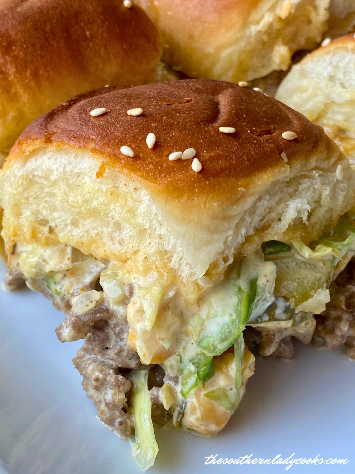 BIG MAC SLIDERS – The Southern Lady Cooks