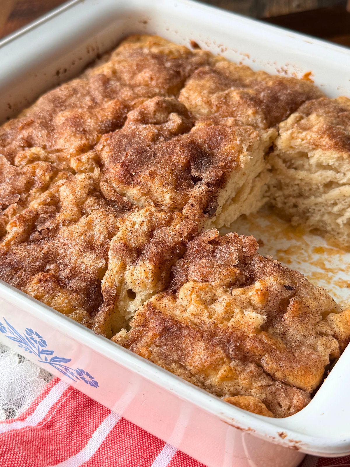 CINNAMON SUGAR BUTTER SWIM BISCUITS